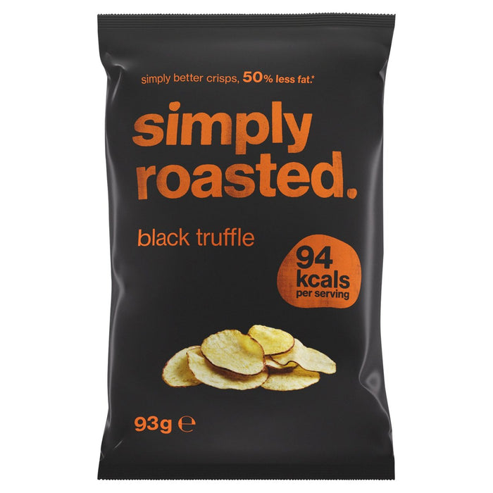 Einfach geröstete schwarze Trüffel -Chips 93g