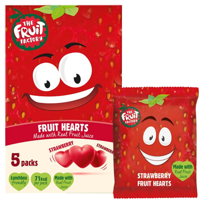 Los corazones de la fábrica de frutas 5 x 20g