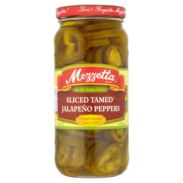 Mezzetta Sliced Jalapeno Peppers 425g