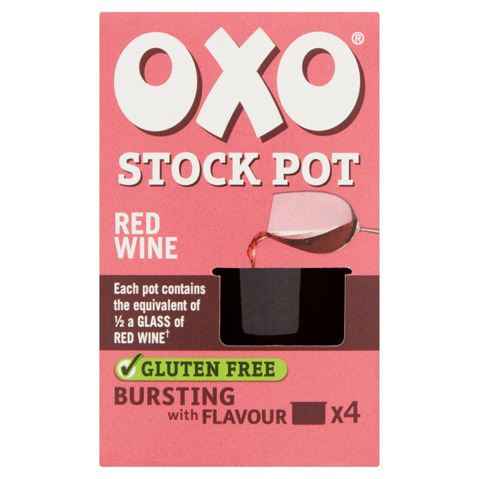 Oxo Rotwein Stock Pot 4 x 80g
