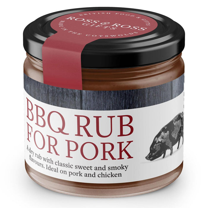 Ross & Ross Gifts BBQ Rub para carne de cerdo 50g