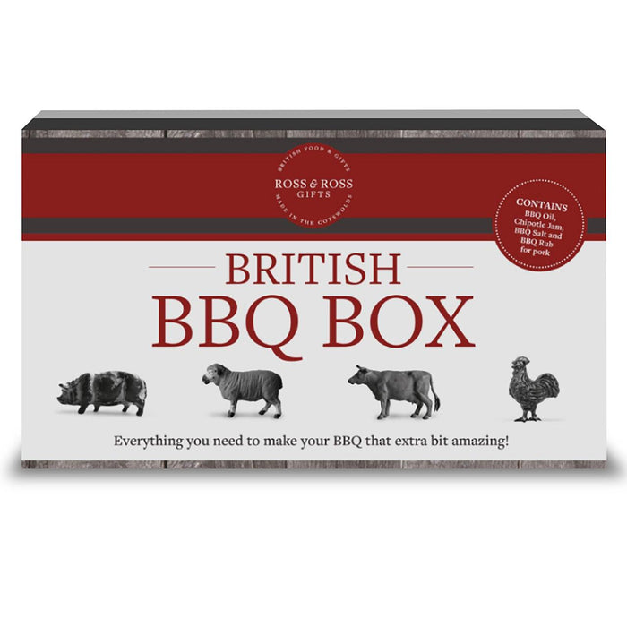 Ross & Ross Gifts British BBQ Box 1L