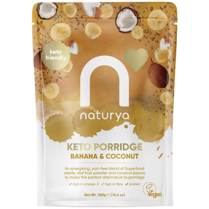Naturya Keto Breakfast Porridge Banana & Coconut 300g