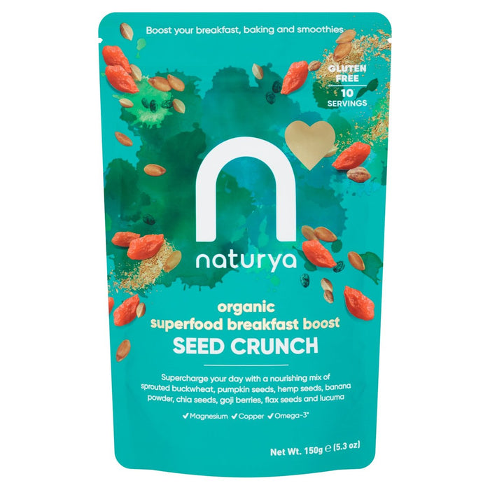 Naturya Organic Breakfast Boost Seed Crunch 150g