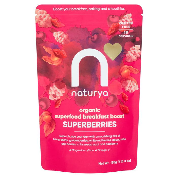 Naturya Organic Breakfast Boost Superberries 150g