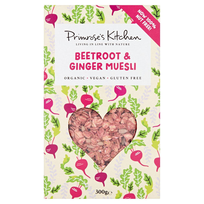 Primroses Küche Bio -Rote Beete & Ginger Müsli 300g