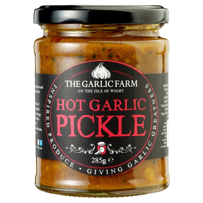The Garlic Farm Hot Garlic Pickle 282g