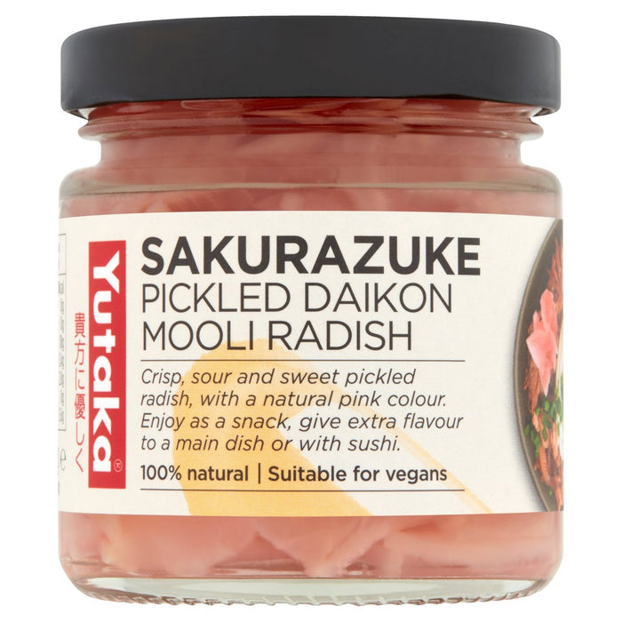 Yutaka Sakurazuke Japanese Pink Pickled Radish 110g
