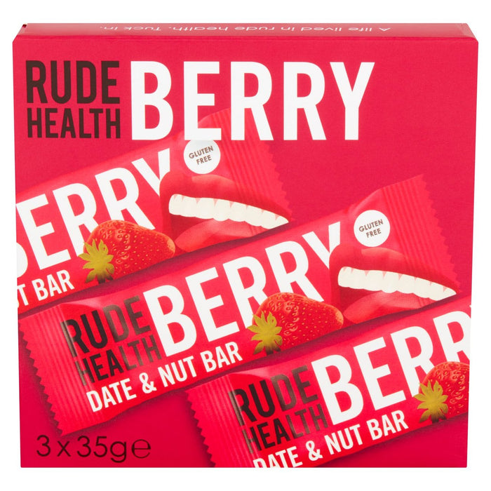 Rude Health Berry Bar Multipack 3 x 35g