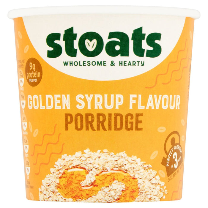 Stoats Porridge Pot Golden Syrup 60g