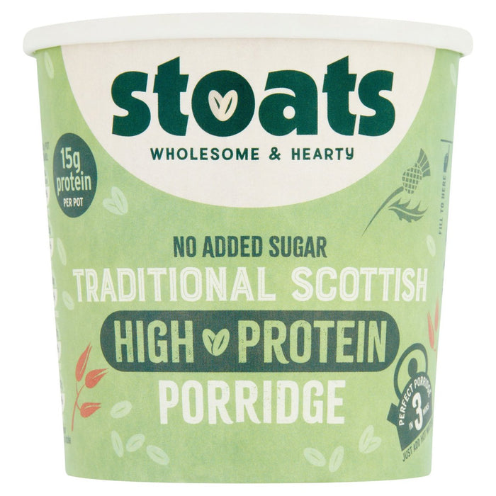 Stoats High Protein Porridge Pot Traditional 60g