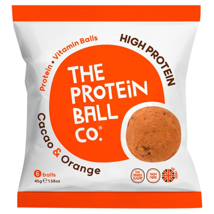 The Protein Ball Co. Cacao & Orange Protein Ball 45g