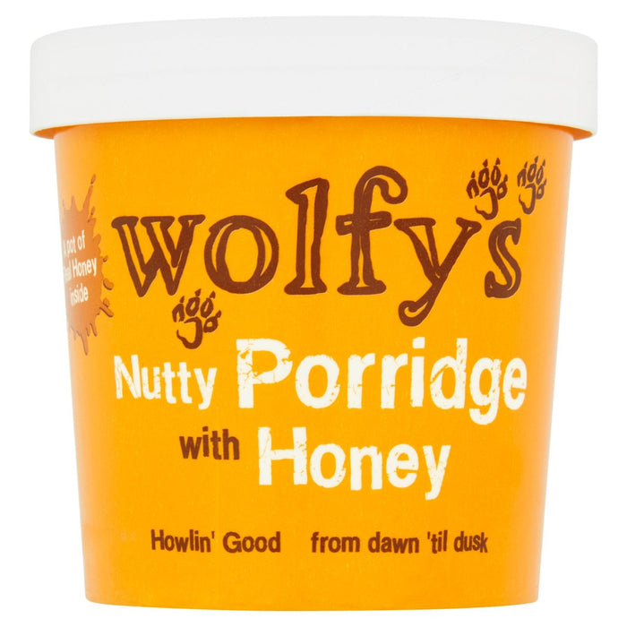 Porridge en noisette de Wolfy avec miel Pot 90g