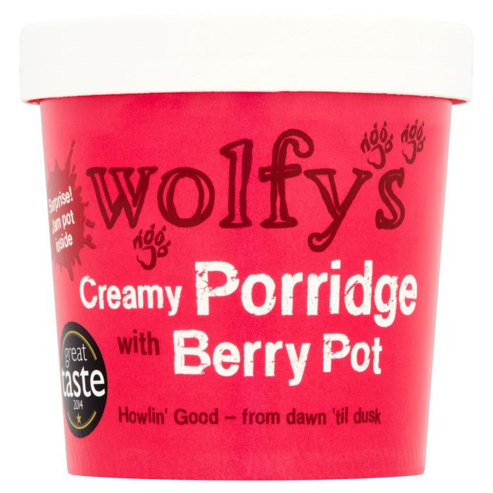 Porridge de Wolfy avec berry Pot 100g