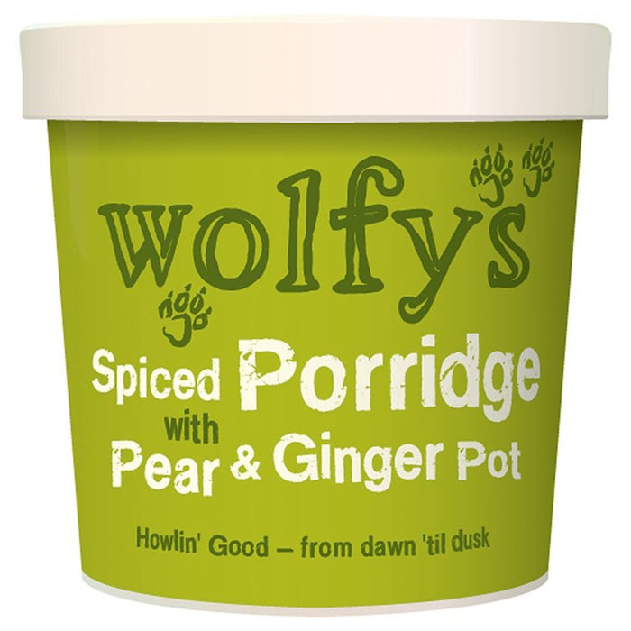 Wolfy's Spiced Porridge with Pear & Ginger Pot 102g