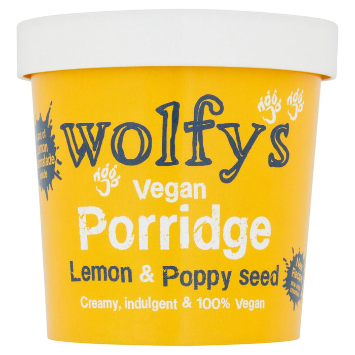 Wolfy's Vegan Lemon & Poppy Seed gachanning 88g