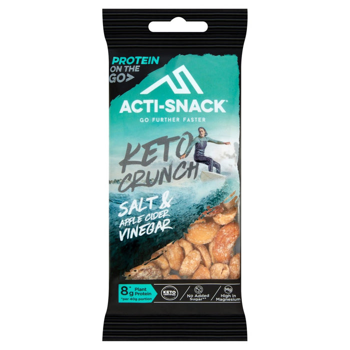Acti Snack Salt & Apfelessig Keto Crunch 40G