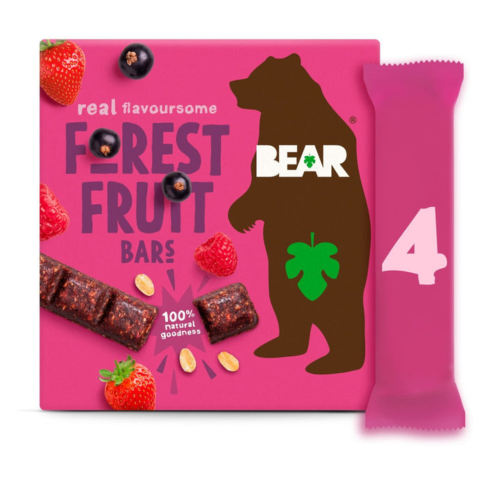 Bars d'ours Forest Fruit Multipack 4 x 27g