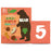 Bear Paws Fruit & Veg Shapes Apple & Pumpkin 2+ años Multipack 5 x 20G