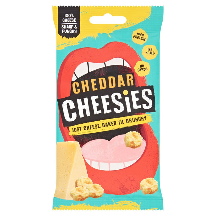 Latterlig toksicitet Et hundrede år Cheesies Cheddar Crunchy Popped Cheese 20g | British Online