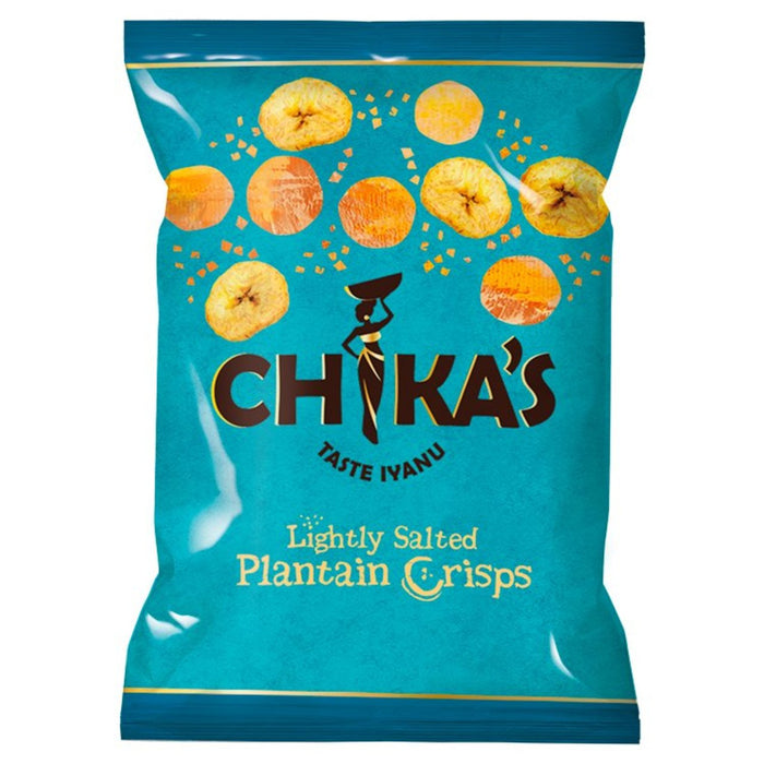 Chika's Snackpack Plantain Salted Crisps 35G