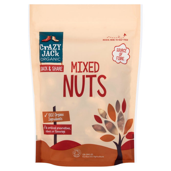 Crazy Jack Organic Mux Mything Nuts 175G