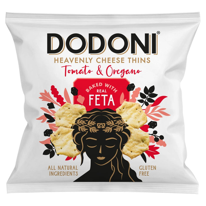 Fromage Dodoni Thins Feta Tomate et Oregan 80G