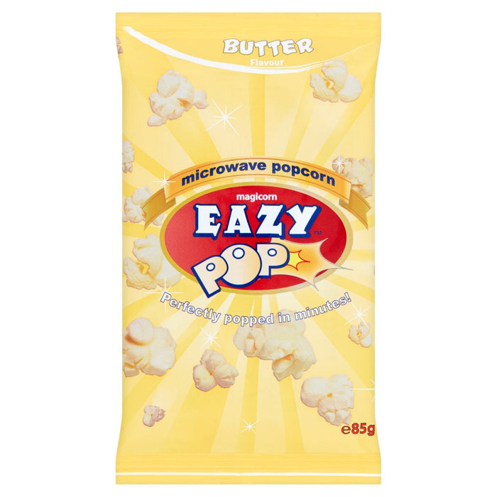EazyPop Microwave Popcorn Butter Flavor 85g