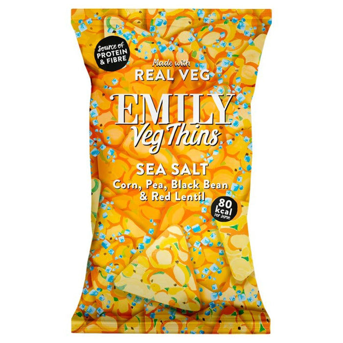 Emily Veg Thins Sea Sel Partage 85g