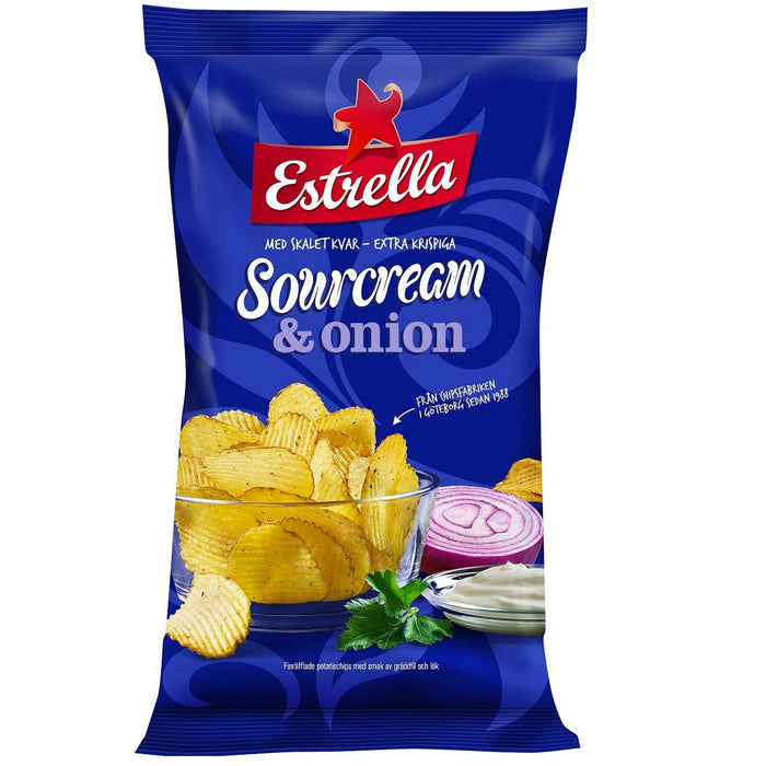 Estrella Sourcream & Zwiebel -Chips 175g