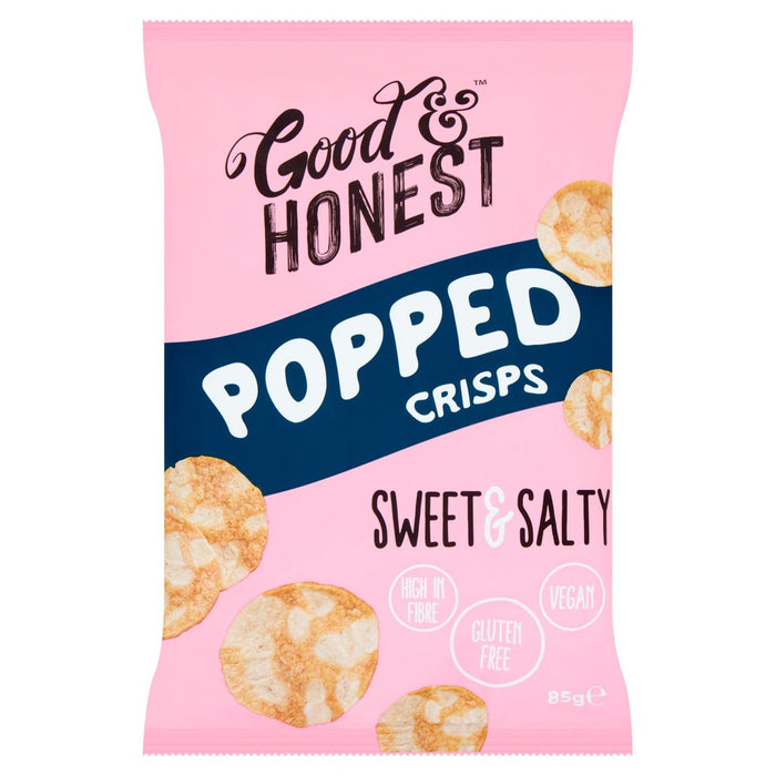 Gute & ehrliche geknallte Chips süß & salzig 85g