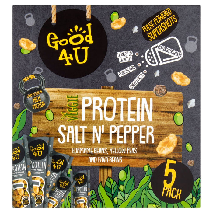 Good4u Veggie Protein Salz n Pfeffer Multipack 5 x 25g