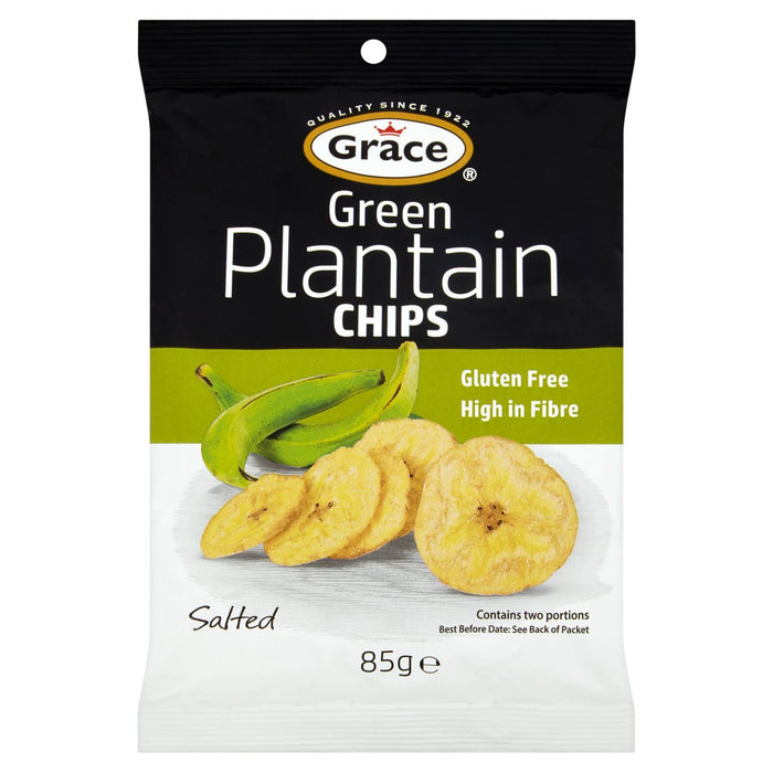 Grace Green gesalzene Kochbananen -Chips 85G