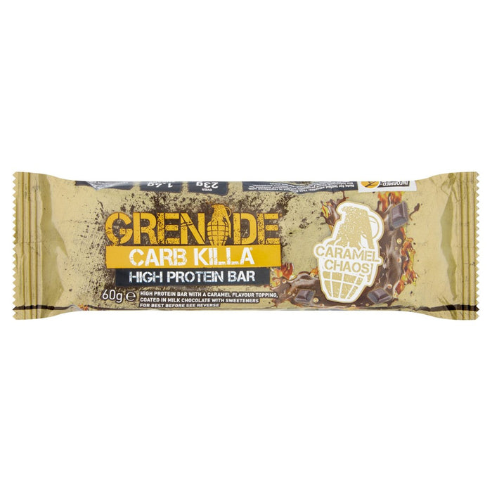 Grenade grenade killa caramel chaos protein bar 60g