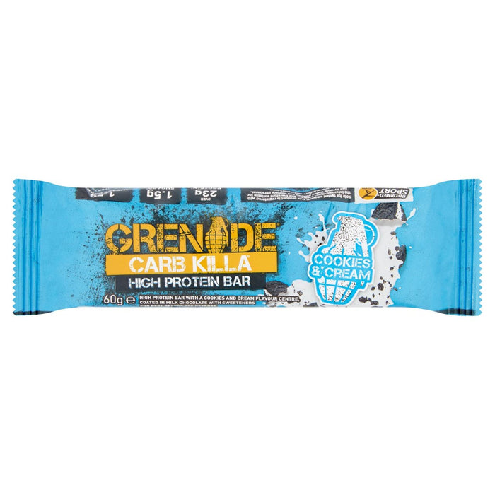 Grenade Carb Killa Cookies & Cream Protein Bar 60g
