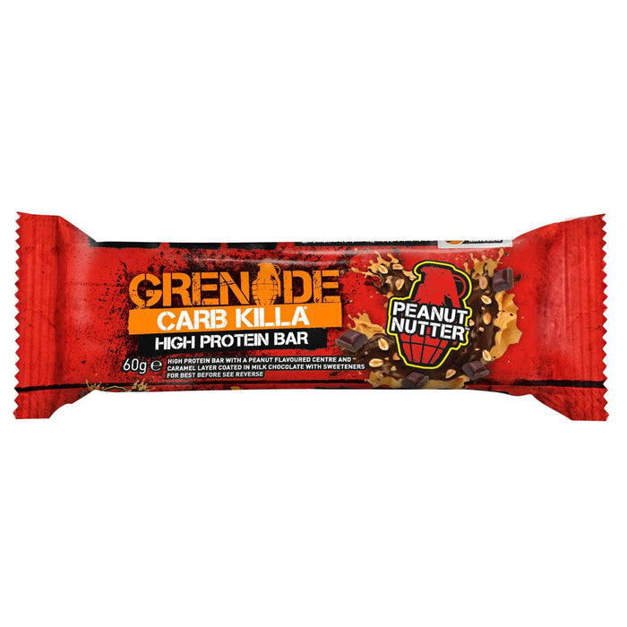 Grenade grenade killa arachut nutter protéine bar 60g