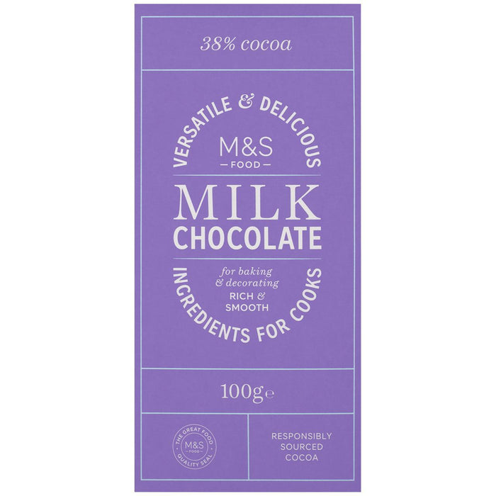 M & S Fairtrade Milchschokolade 100g