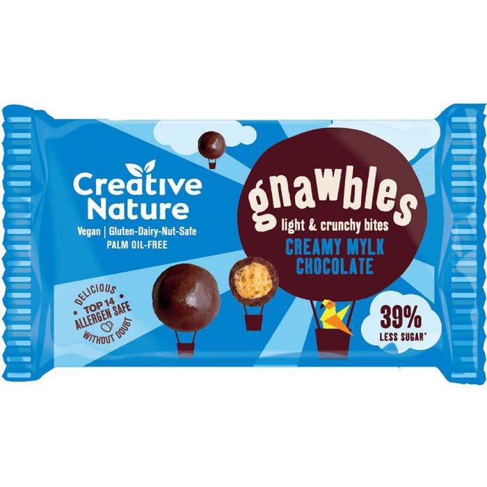 Creative Nature Gnawbles Creamy Mylk Chocolate 30g