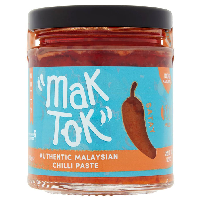 Mak Tok's Satay Chilli Paste 190g