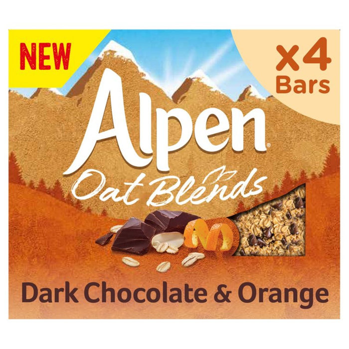 ALPEN AVOIR Mélanges Double Chocolate et Orange 4 par paquet