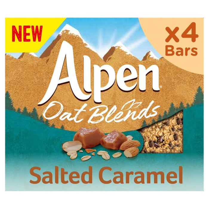 Alpen Oat Blends Salted Caramel 4 per pack