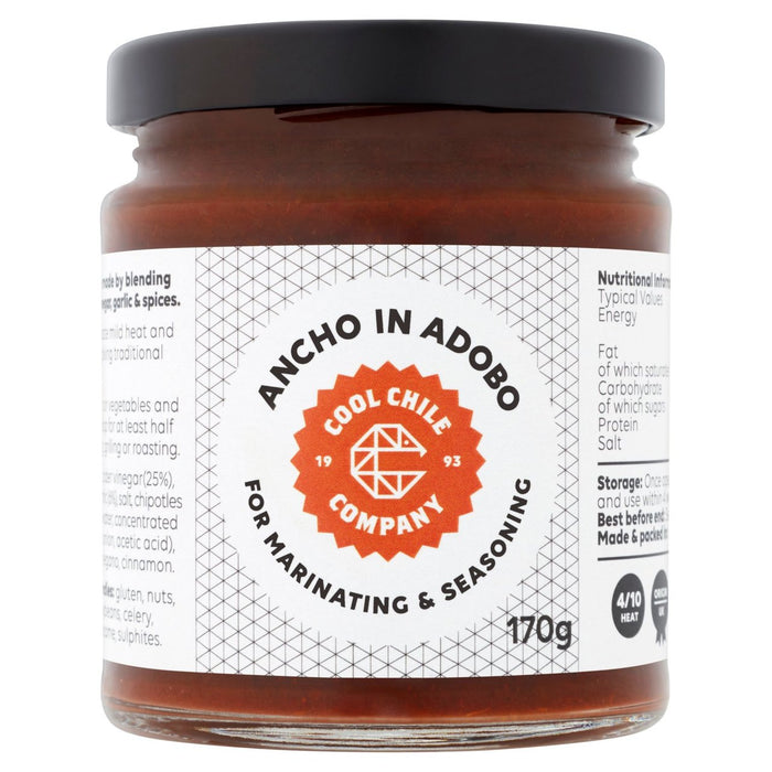 Cool Chile Ancho in Adobo Mexican Chili Paste 170g