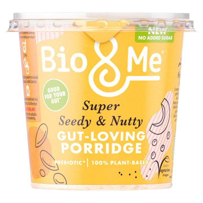 Bio & Me Super Seedy & Nutty Gut Loving Porridge Pot 58g