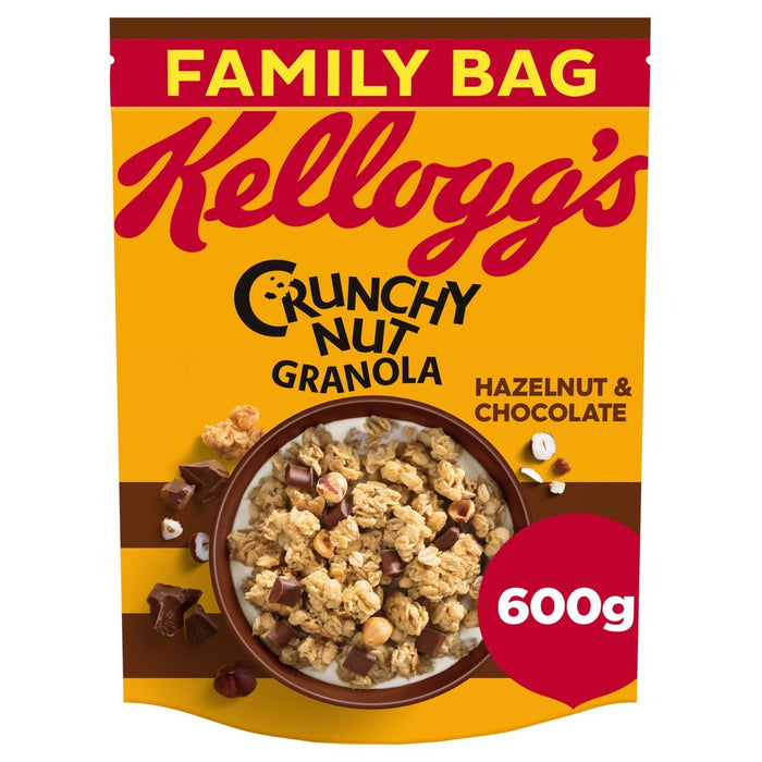 Kellogg's Crunchy Nut Clusters Chocolate Breakfast Cereal