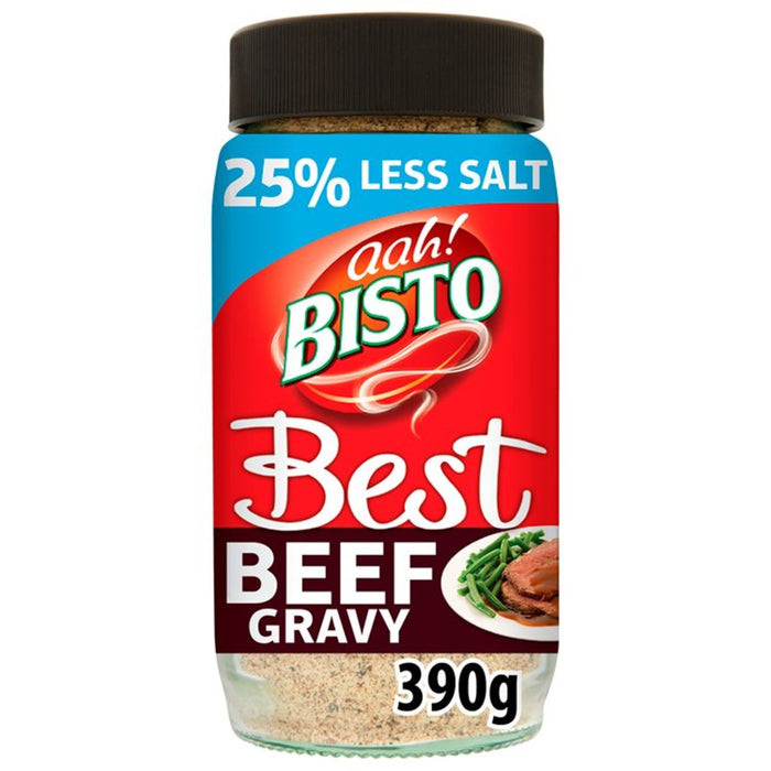 Bisto Best Reduced Salt Beef Gravy 390g