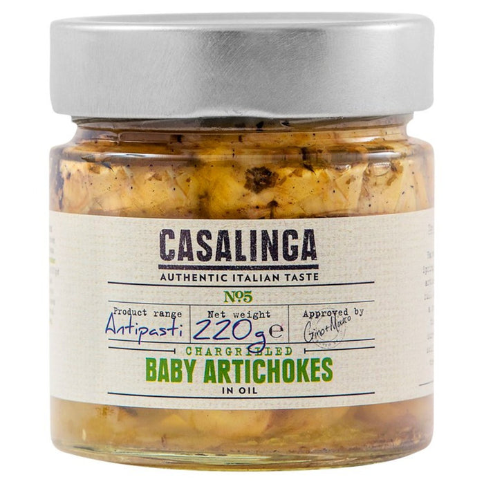 Casalinga Chargrilled Baby Artichokes 220g