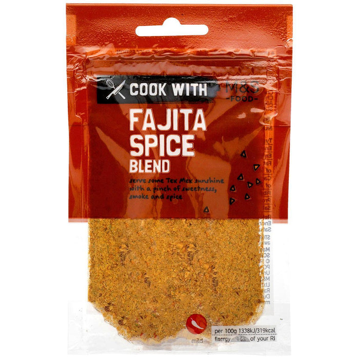 granske Sjov Tidsplan Cook With M&S Fajita Spice Blend 35g | British Online | British Essentials