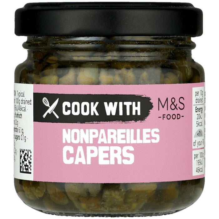 Cook With M&S Non Pareilles Capers 100g