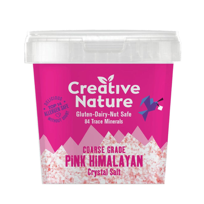 Creative Nature Coarse Pink Himalayan Crystal Salt 300g