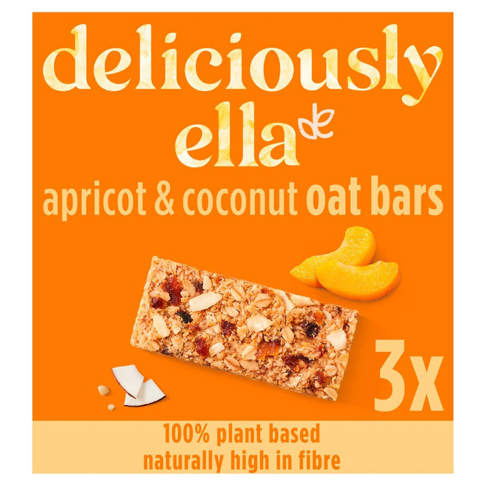 Deliciously Ella Apricot & Coconut Oat Bar Multipack 3 x 50g